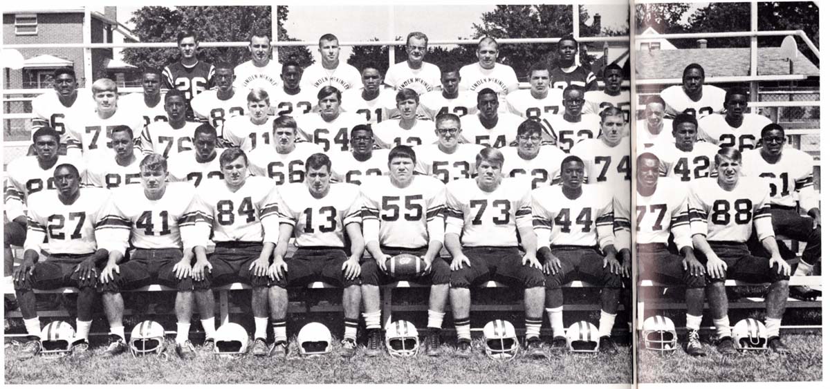 Linden Football Team, 1968